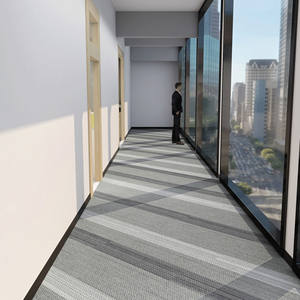Losetas de Alfombra Adhesivas Cuadradas Comerciales Gruesas y Removibles de Nylon con Respaldo de PVC para Oficina y Sala de Estar a Precio Económico - Product Image 3