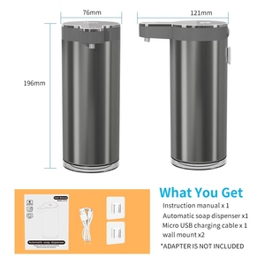 Thương Mại 304 Thép Không Gỉ Thông Minh Tự Động Cảm Biến Tay Chất Lỏng Xà Phòng <span class=keywords><strong>Dispenser</strong></span> <span class=keywords><strong>Touchless</strong></span> Wall-Mount Xà Phòng <span class=keywords><strong>Dispenser</strong></span> Bọt Bơm - Product Image 6