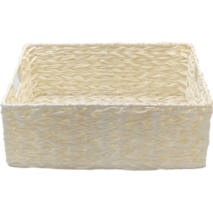 <span class=keywords><strong>Cesti</strong></span> Portaoggetti Fatti a Mano <span class=keywords><strong>in</strong></span> Giacinto d'Acqua, Erba Marina, Plastica Intrecciata, Rattan e <span class=keywords><strong>Vimini</strong></span> per Picnic, Lavanderia e <span class=keywords><strong>Contenitori</strong></span> da Cucina - Product Image 5