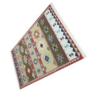 พรมขนสัตว์ทำมือลายโมเดิร์นสีพื้น ไม่ลื่นและป้องกันแบคทีเรีย ขนสั้น แบรนด์ HARI ENTERPRISES จากอินเดีย - Product Image 4