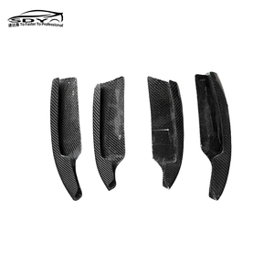 X253 separatore frontale per paraurti anteriore in fibra di carbonio per <span class=keywords><strong>Mercedes</strong></span> GLC43 GLC63 X253 <span class=keywords><strong>C253</strong></span> - Product Image 1