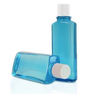 250ml geformte Mundwasser Mun drein igung Haustier verpackung Plastik flasche anti bakterielle und erfrischende orale Flüssigkeits flasche