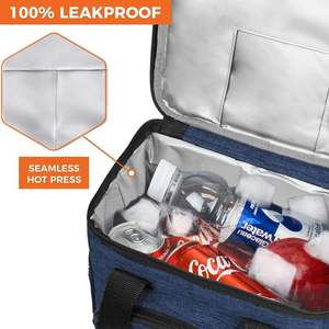 Sac isotherme 100 % étanche avec logo personnalisé thermocollé sans couture, sac à déjeuner portable pour pique-nique - Product Image 4