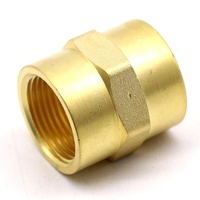 Klem Pipa Tempa Berlapis Nikel Kuningan K719 Fitting Pipa Kingston untuk Plumbing dan HVAC 1/2in 3/4in 1in