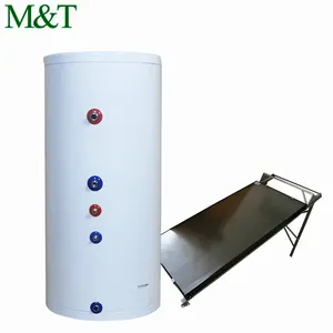 500 liter stainless steel 1.5-9KW thermosyphon reservoir de chauffe-eau solaire flat plate solar heater water split tank