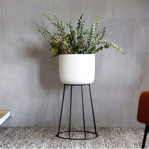 Support de sol pour pot de fleurs, présentoir d'intérieur, or, vente en gros, plantes cactus et jardinières, métal, jardin, fer, moderne, maison, mariage, cuisine - Product Image 3