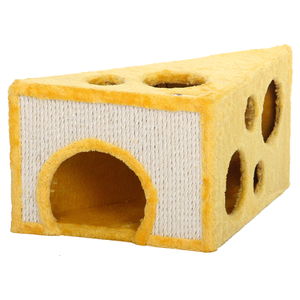 Tấm Lót Hình Nêm Phô Mai Cào Cho Mèo Tấm Cào Chống Mài Mòn Tấm Cào Móng Đồ Chơi Cho Mèo Tấm Cào Móng Cho Thú Cưng - Product Image 1