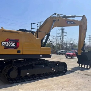 Excavatrice sur chenilles d'occasion SANY d'origine, modèles SY205C, 205, 215, 235, 245, 20 tonnes, en excellent état, à bas prix et faible consommation de carburant - Product Image 6