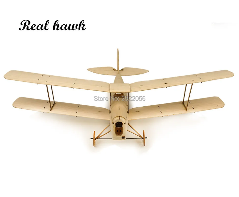 RC飛行機 レーザーカット バルサ材 飛行機 タイガーモス DH-82