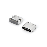 Fabricant professionnel de connecteurs USB 3.1 Type C mâle 24 broches SMT, connecteur de port de charge USB