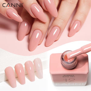CANNI-Base de goma <span class=keywords><strong>para</strong></span> <span class=keywords><strong>uñas</strong></span> semitransparente, <span class=keywords><strong>esmalte</strong></span> de <span class=keywords><strong>uñas</strong></span> francesas de 9ml, <span class=keywords><strong>esmalte</strong></span> de gel <span class=keywords><strong>natural</strong></span> - Product Image 1