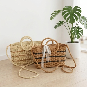 <span class=keywords><strong>Sac</strong></span> de plage d'été pour femme 2026, élégant, en paille tressée, en corde de papier et <span class=keywords><strong>osier</strong></span>, <span class=keywords><strong>sac</strong></span> fourre-tout à main et à <span class=keywords><strong>bandoulière</strong></span> - Product Image 4