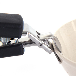 Anti Scalding Bowl And Plate <b>Tongs</b> Stainless Steel Green Non Slip For Steaming Dishes Home <b>Kitchen</b> Use - Product Image 2