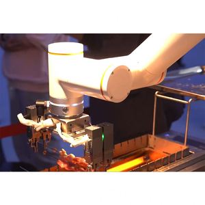 Bras robotisé articulé à 6 axes de qualité industrielle durable HWINT pour le transfert de pièces moulées sous pression et l'alimentation en production - Product Image 1