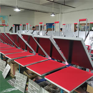 Presse à chaud semi-automatique CY 2000W pour sublimation de t-shirts, petite taille 38x38, avec plateau coulissant, machine de transfert thermique pour vêtements - Product Image 6