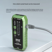 Testeur de câbles multifonctionnel, traceur de fils anti-interférences pour câbles réseau/téléphoniques, résistant aux tensions de 100 V et détection NCV