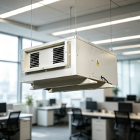Deshumidificador Industrial de Techo de Alta Capacidad 360L/día, Secador de Aire por Conductos, Absorbedor de Humedad para Sistemas de Cultivo