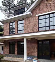 Ventanas Abatibles de Doble Acristalamiento con Marco de Aluminio para el Hogar, Ventana y Puerta Abatibles
