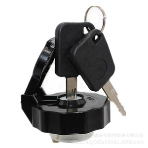 Conjunto de tapa de tanque de combustible Sinotruk LG9704550005 de aleación de zinc antirrobo para camión ligero Warrior - Product Image 5