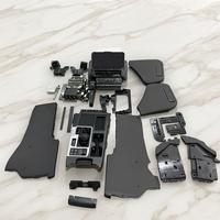 Kit de conversion complet de l'intérieur du Land Cruiser LC120 GX470 avec console centrale et système de navigation du tableau de bord LC250