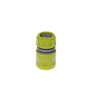 <b>Quick</b> <b>Connector</b> For Water Supply And Drainage 4 Point Garden Hose <b>Connector</b> ABS Plastic Universal Barb Fit Green Gray - Product Image 1