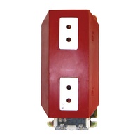 Transformador de 10KV, resina epoxi roja de tamaño pequeño, monofásico, 5-1000A, 0,5, 0, 2000, 0,2 S, 10P20, transformador de corriente usado para interiores