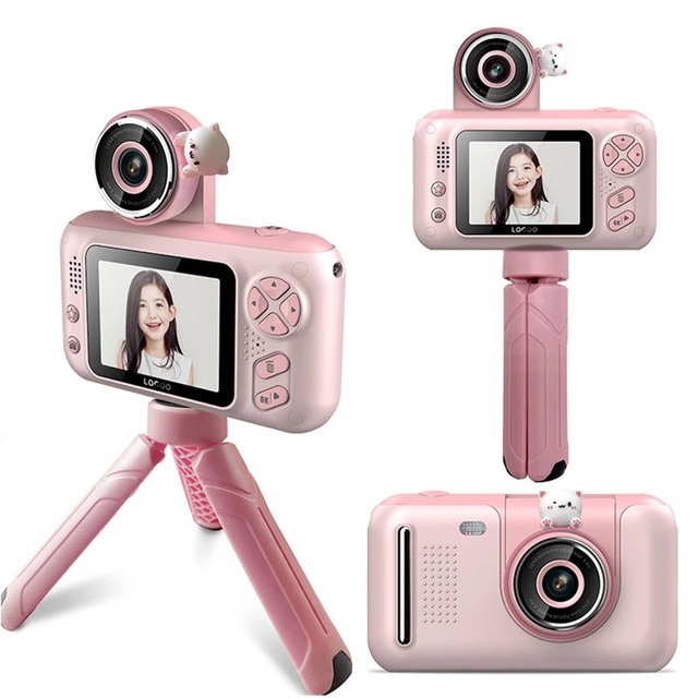 Wholesale Price New S9 Children's Digital Camera with 2000W HD 2.4 Inch Large Screen and CMOS Lens Flip Design