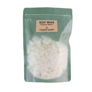 Candle refill can be heated in the microwave, making it easy to carry. Both soy wax and paraffin wax are suitable for use