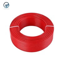 Cable Eléctrico BV BVR de 1.5mm2 10 AWG con Aislamiento de Goma, Conductor Sólido de Cobre, Subterráneo, Rollo de 100m