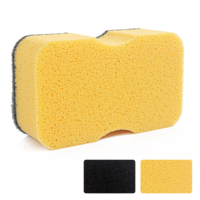Éponge de nettoyage automobile compressée personnalisable par Sponge pour divers types de surfaces sales