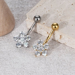 Nuovo <span class=keywords><strong>Piercing</strong></span> all'<span class=keywords><strong>Ombelico</strong></span> Lingchee a Forma di Cuore con Zircone, <span class=keywords><strong>Piercing</strong></span> a <span class=keywords><strong>Farfalla</strong></span> per <span class=keywords><strong>Ombelico</strong></span>, Anello per <span class=keywords><strong>Ombelico</strong></span> - Product Image 4