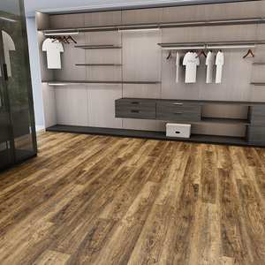 Bán buôn 8 mét 9 mét SPC/<span class=keywords><strong>WPC</strong></span>/LVT lồng vào nhau <span class=keywords><strong>Vinyl</strong></span> sàn Non-Slip chịu mài mòn bấm vào khóa PVC hạt gỗ sàn cho phòng ngủ - Product Image 3