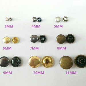 Bán Sỉ Phụ Kiện Hành Lý Đinh Tán <span class=keywords><strong>Doom</strong></span> Đinh Tán Đồng Sắt Đinh Tán Hình Nấm Cho Túi/Giày - Product Image 3