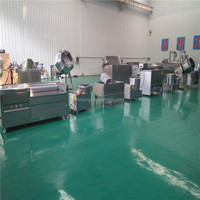 Industrielle Hochleistungs-Pommes-Frites-Produktionslinie Kontinuierliche Kartoffelchips-Verarbeitungsmaschine 300-2000kg/h für Tiefkühlkost