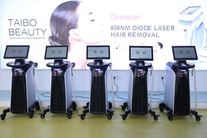 Dispositivo de Depilación Láser de Diodo <span class=keywords><strong>Taibo</strong></span> Beauty de 4 Longitudes de Onda y 808nm con Enfriamiento y Mango Intercambiable para Uso Comercial - Product Image 4