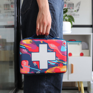 Nuovo Design Multi colore impermeabile Eva, Kit di pronto soccorso per i bambini di viaggio Kit di pronto soccorso con divertenti bende per auto, casa, <span class=keywords><strong>viaggi</strong></span> - Product Image 3