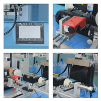 Impresora de Serigrafía UV Semiautomática de Grado Industrial para Frascos y Macetas de Vidrio, Nueva