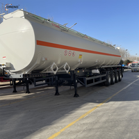 Offre Spéciale : Semi-remorque Citerne à Carburant 3 Essieux 50 m³ (50 000 Litres) pour Transport de Liquides et Huiles avec Essieux Fuwa et Valve Wabco