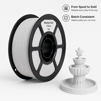 Filament PLA Marbre 1,75 mm 1 kg Multicolore Sans Trames Sans Obstruction Lot Constant pour Pièces Fonctionnelles d'Impression Agricole