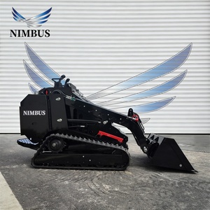 รถตักล้อยางแบบปรับระดับอัตโนมัติ <span class=keywords><strong>NIMBUS</strong></span> CE Approved Standard พร้อมถังแบบปรับระดับได้ เหมาะสำหรับงานก่อสร้าง - Product Image 2