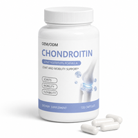 Capsules de chondroïtine, soutien des articulations et de la mobilité, complément nutritionnel quotidien pour adultes