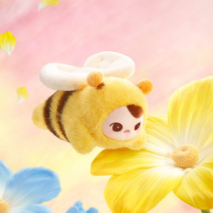 Nuevo 2026 Auténtico POP MART PUCKY Flying Babies Colgante de Peluche Caja Sorpresa Llavero Conectable de Doble Anillo Adorno para Bolso Regalo - Product Image 4