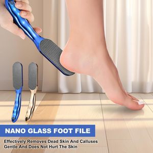 Lime à pieds professionnelle en plastique lavable avec poignée en ABS – Outil efficace pour l'élimination des peaux mortes et des pieds lisses (vente en gros) - Product Image 2