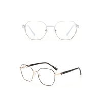 Gafas Ópticas Metálicas Hechas a Mano de Alta Gama Personalizables, Monturas de Gafas de Aro Completo Ligeras de Alta Calidad para Uso Diario OEM/ODM