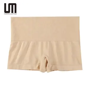 Liu Ming Schlussverkauf Großhandel 2024 Damen Sicherheitshorts Anti-Unterwäsche gestrickt solide hohe Taillen-Hosen