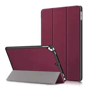 Capa protetora de couro para iPad 2021/2020 10.2 polegadas 9/8a Geração Auto Sleep/Wake capa de suporte