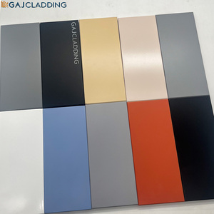 Material de Fachada para Construcción de Viviendas Colorfast, Revestimiento de Paredes Exteriores, Paneles de Fibrocemento Pre-revestidos de Cerámica Brillante - Product Image 3