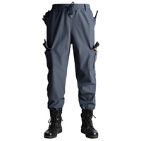 Pantalon cargo pour homme de haute qualité, doublé en polaire, multi-poches, chaud, coupe-vent, pour le travail en extérieur en hiver, logo personnalisé