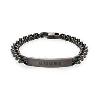 Bracelet de bijouterie avec nom personnalisé Bijouterie en acier inoxydable Bijouterie Bts en argent mat 18 carats Bracelet de chaîne gourmette personnalisé pour homme