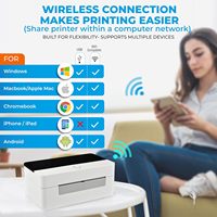 Imprimante d'étiquettes thermiques 4x6 pouces la moins chère 110mm imprimantes d'étiquettes d'expédition Mini imprimante pour utilisation en entrepôt Express pour petites entreprises
